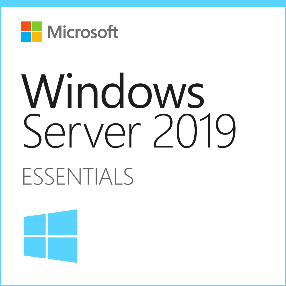 Microsoft Windows Server 2019 Essentials OEI DVD