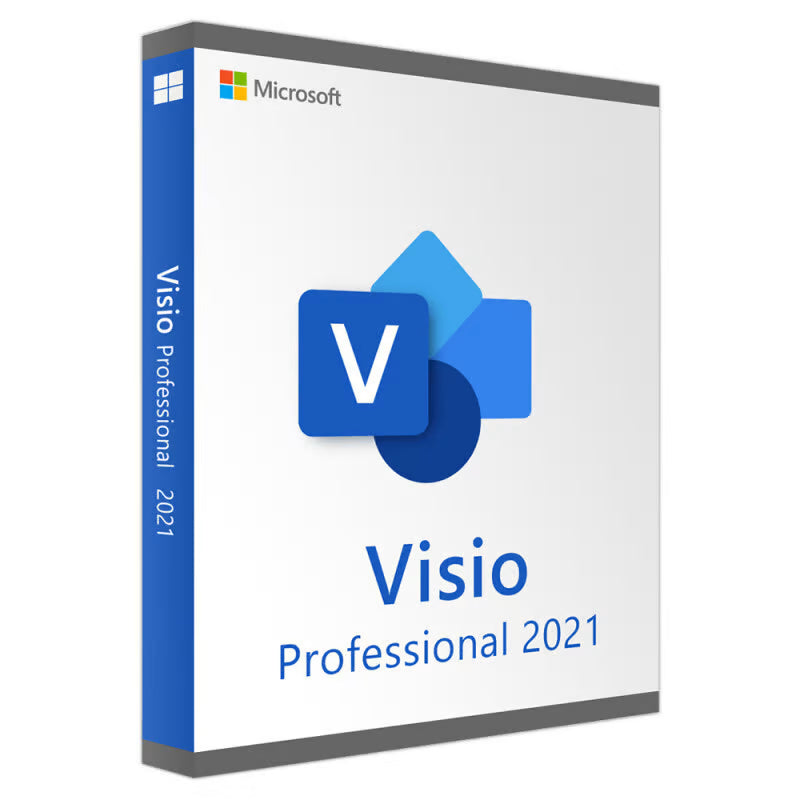 Microsoft Visio Professional 2021 license - Digital Key - trustedtechteam