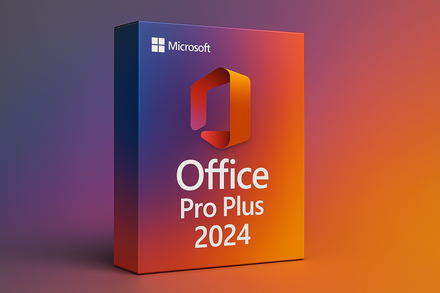 Microsoft Office 2024 Pro Plus Product Box