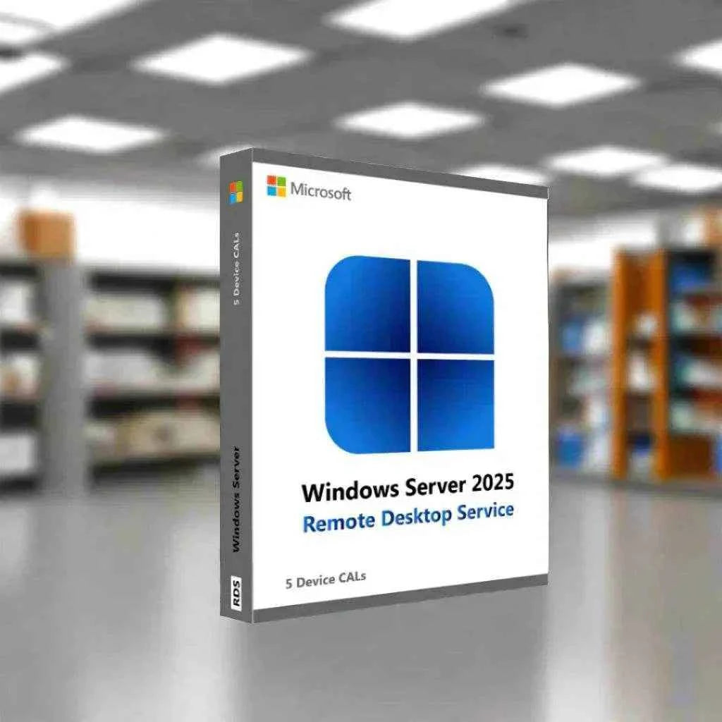 Buy Windows Server 2025 CALs for 5 Devices - Microsoft Remote Desktop License
