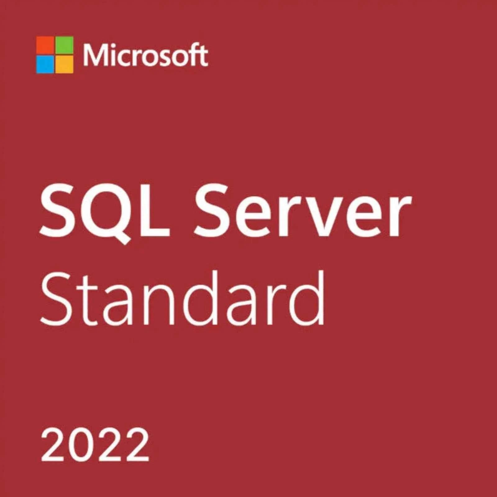 Microsoft SQL Server 2022 Standard Database Software