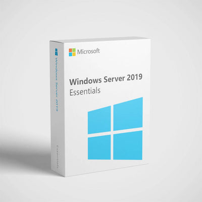 Microsoft Windows Server 2019 Essentials license boxed software for small businesses