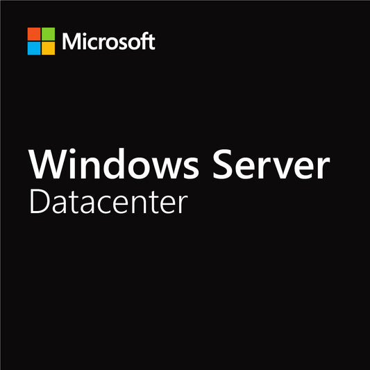 Microsoft Windows Server Datacenter product cover image for Windows Server Datacenter 2 Core license